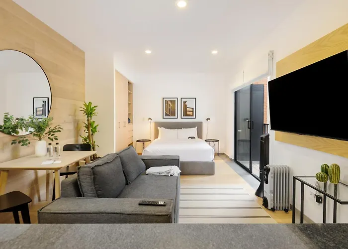 Upscale Loft With Balcony In Roma Norte Appartement *