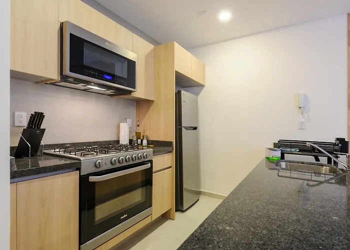 Appartement Upscale Loft With Balcony In Roma Norte *